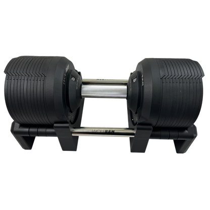 RAM 41.5 KGS ADJUSTABLE DUMBBELLS BLACK