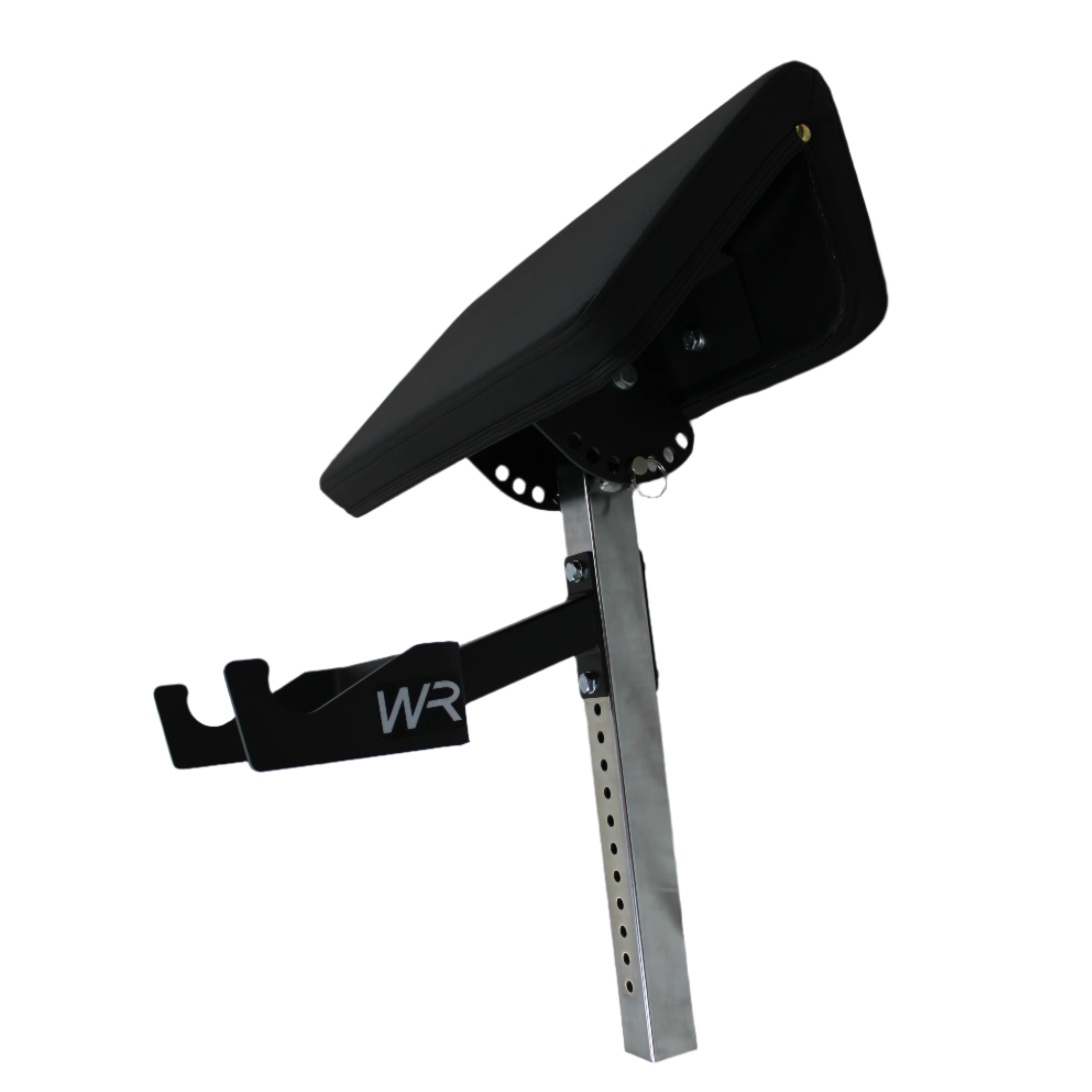 PREACHER BENCH WITH SPOTTER BAR ATTACHMENT