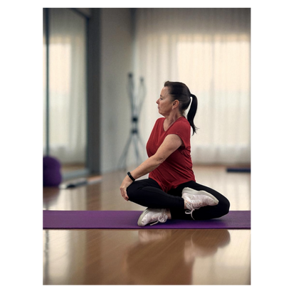 YOGA MAT AND KNITTED BOOTY BANDS KIT