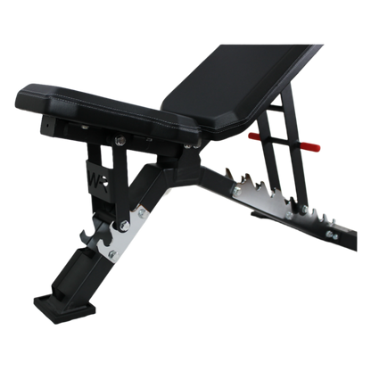 FID BENCH AND 41.5 KGS ADJUSTABLE CHROME DUMBBELLS WITH STAND KIT