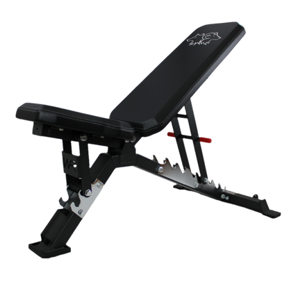 FID BENCH AND 41.5 KGS ADJUSTABLE CHROME DUMBBELLS WITH STAND KIT