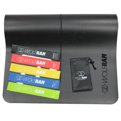 YOGA MATS AND BOOTY BAND KIT