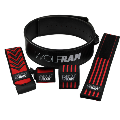 ELITE WRIST WRAPS / KNEE WRAPS / ADJUSTABLE LEATHER BELT KIT