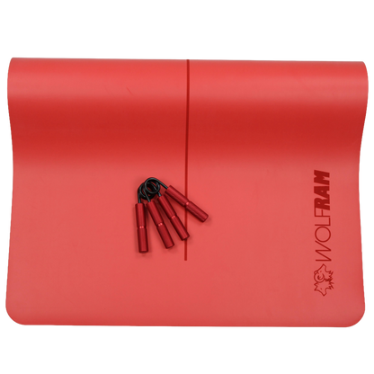 YOGA MAT AND HAND GRIPS KIT