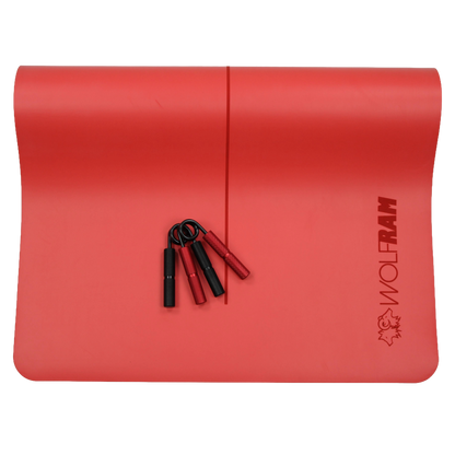 YOGA MAT AND HAND GRIPS KIT