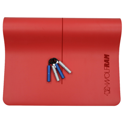 YOGA MAT AND HAND GRIPS KIT