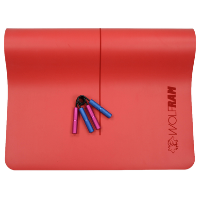 YOGA MAT AND HAND GRIPS KIT
