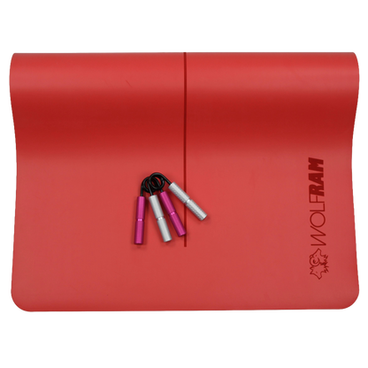 YOGA MAT AND HAND GRIPS KIT