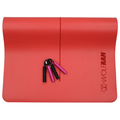 YOGA MAT AND HAND GRIPS KIT