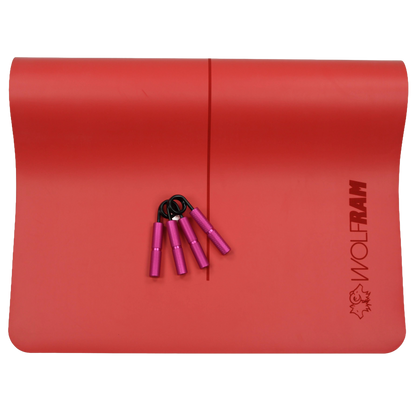 YOGA MAT AND HAND GRIPS KIT