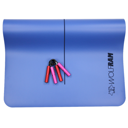 YOGA MAT AND HAND GRIPS KIT