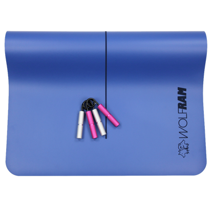 YOGA MAT AND HAND GRIPS KIT