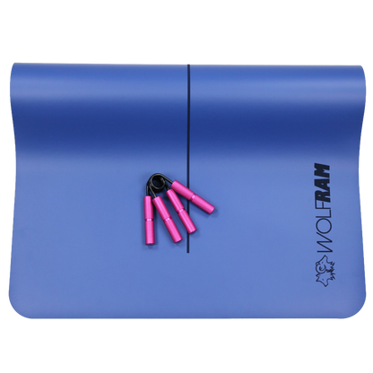 YOGA MAT AND HAND GRIPS KIT