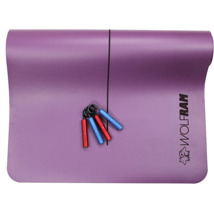 YOGA MAT AND HAND GRIPS KIT
