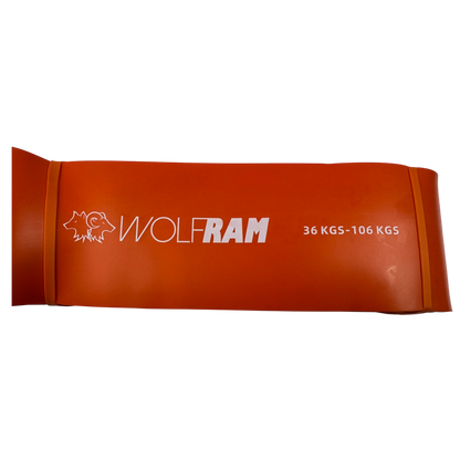 ORANGE RESISTANCE BAND (SUPER HEAVY)  36 KGS - 106 KGS