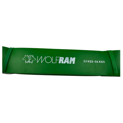 GREEN RESISTANCE BAND (HEAVY MEDIUM) 22 KGS - 56 KGS