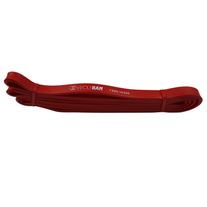 RED RESISTANCE BAND (LIGHT MEDIUM) 7KGS - 16 KGS