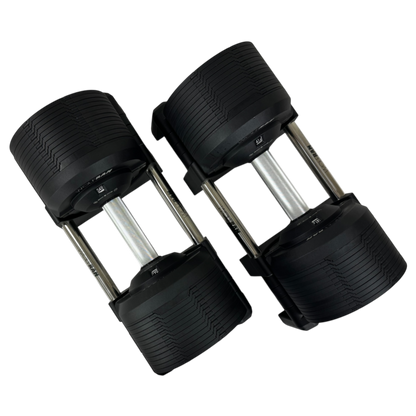 RAM 41.5 KGS BLACK ADJUSTABLE DUMBBELLS AND BLACK STAND KIT