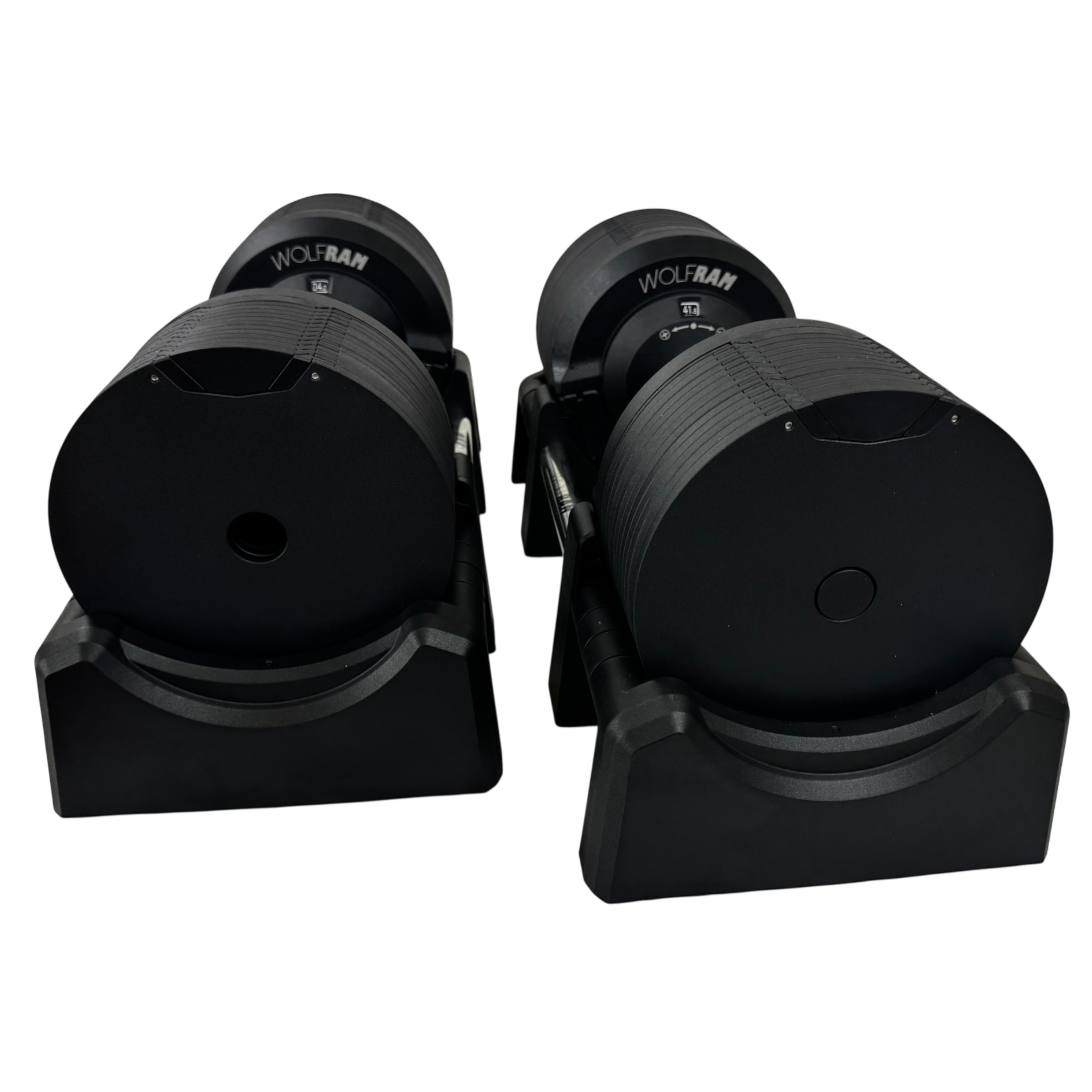 RAM 41.5 KGS BLACK ADJUSTABLE DUMBBELLS AND BLACK STAND KIT