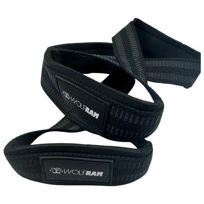 FIGURE 8 STRAPS / LEATHER BELT / KNEE WRAPS / ELITE WRIST WRAPS / RAM GRIPS