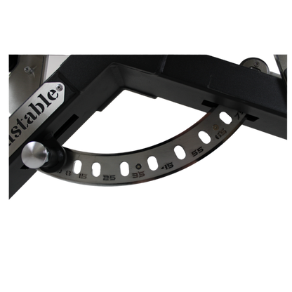 ADJUSTABLE BENCH (ZER0 GAP) AND CHROME DUMBBELLS WITH STAND KIT