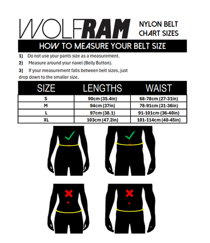 NYLON WEIGHTLIFTING BELTS