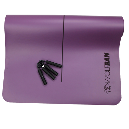 YOGA MAT AND HAND GRIPS KIT
