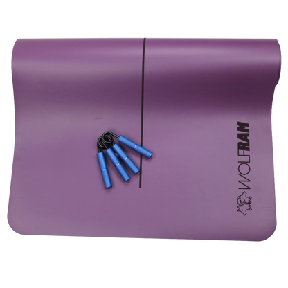 YOGA MAT AND HAND GRIPS KIT