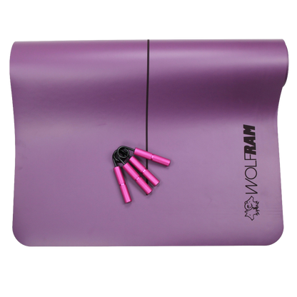 YOGA MAT AND HAND GRIPS KIT