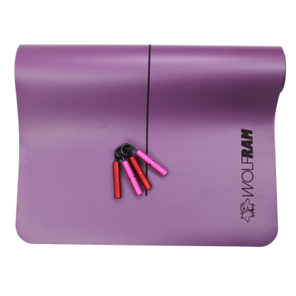 YOGA MAT AND HAND GRIPS KIT