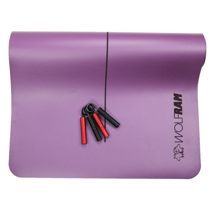 YOGA MAT AND HAND GRIPS KIT