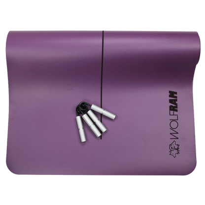 YOGA MAT AND HAND GRIPS KIT