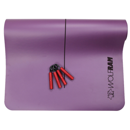 YOGA MAT AND HAND GRIPS KIT