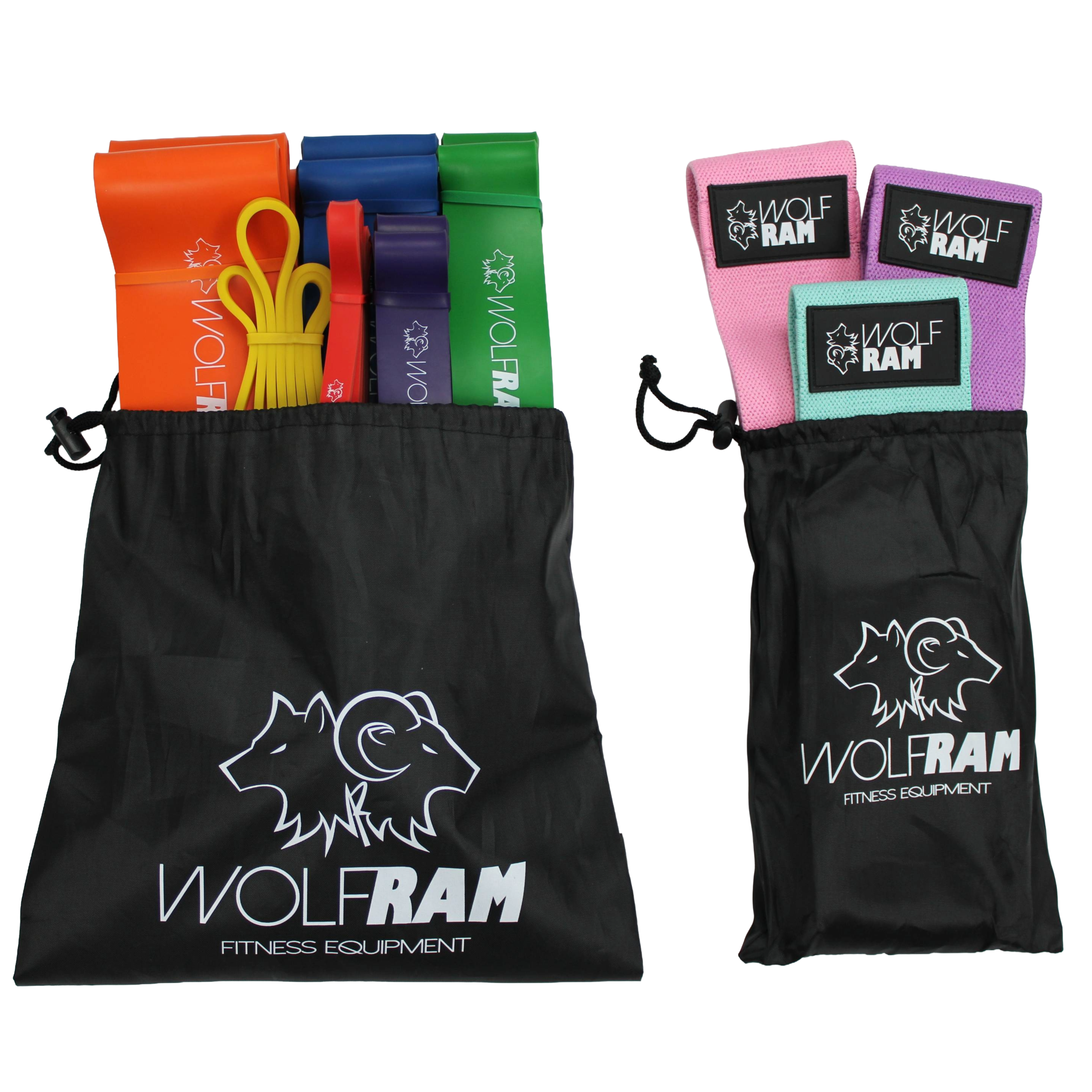 RESISTANCE BANDS AND KNITTED BOOTY BANDS