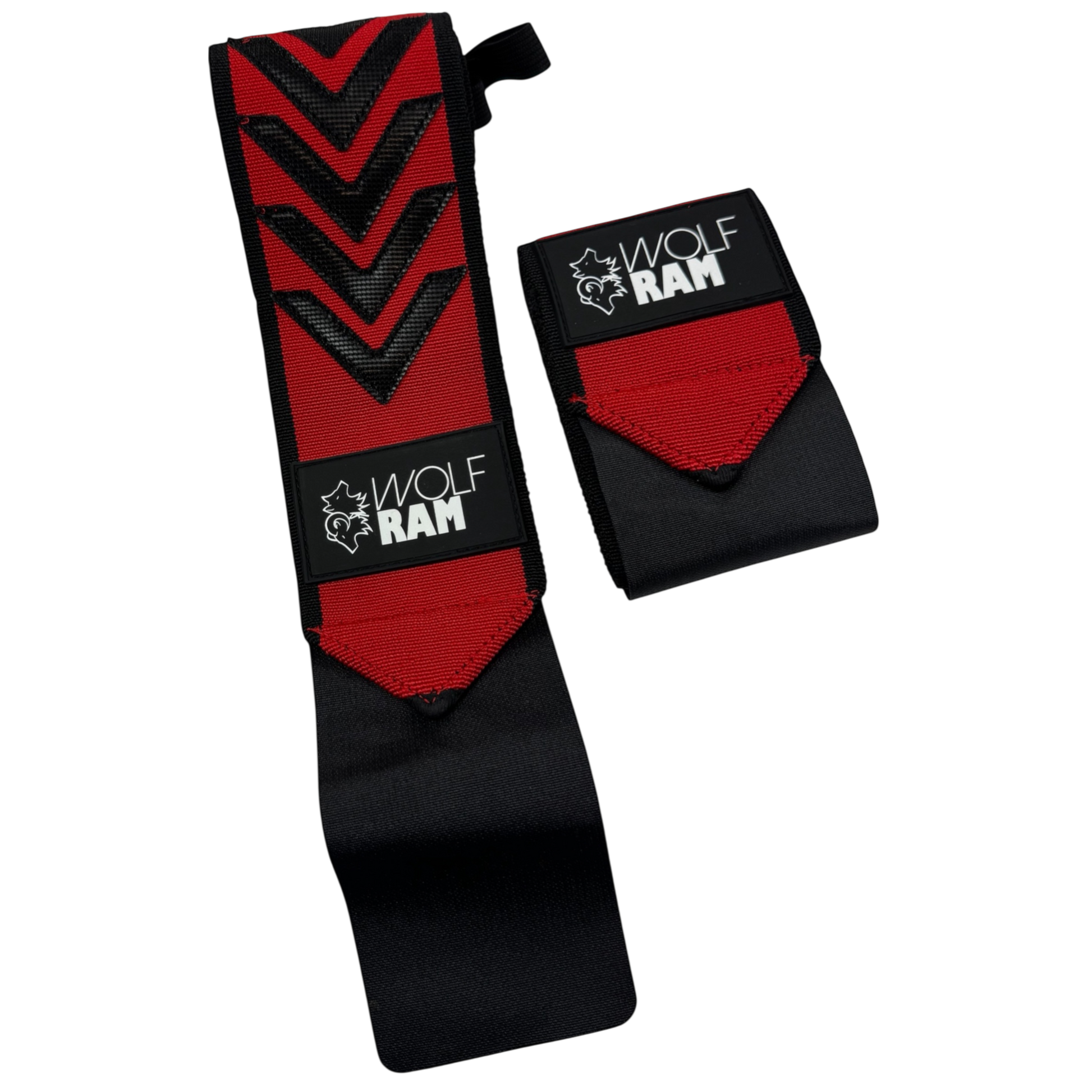 Wolfram Fitness elite wrist wraps designed for premium wrist support, stability, and durability during heavy lifting and strength training.