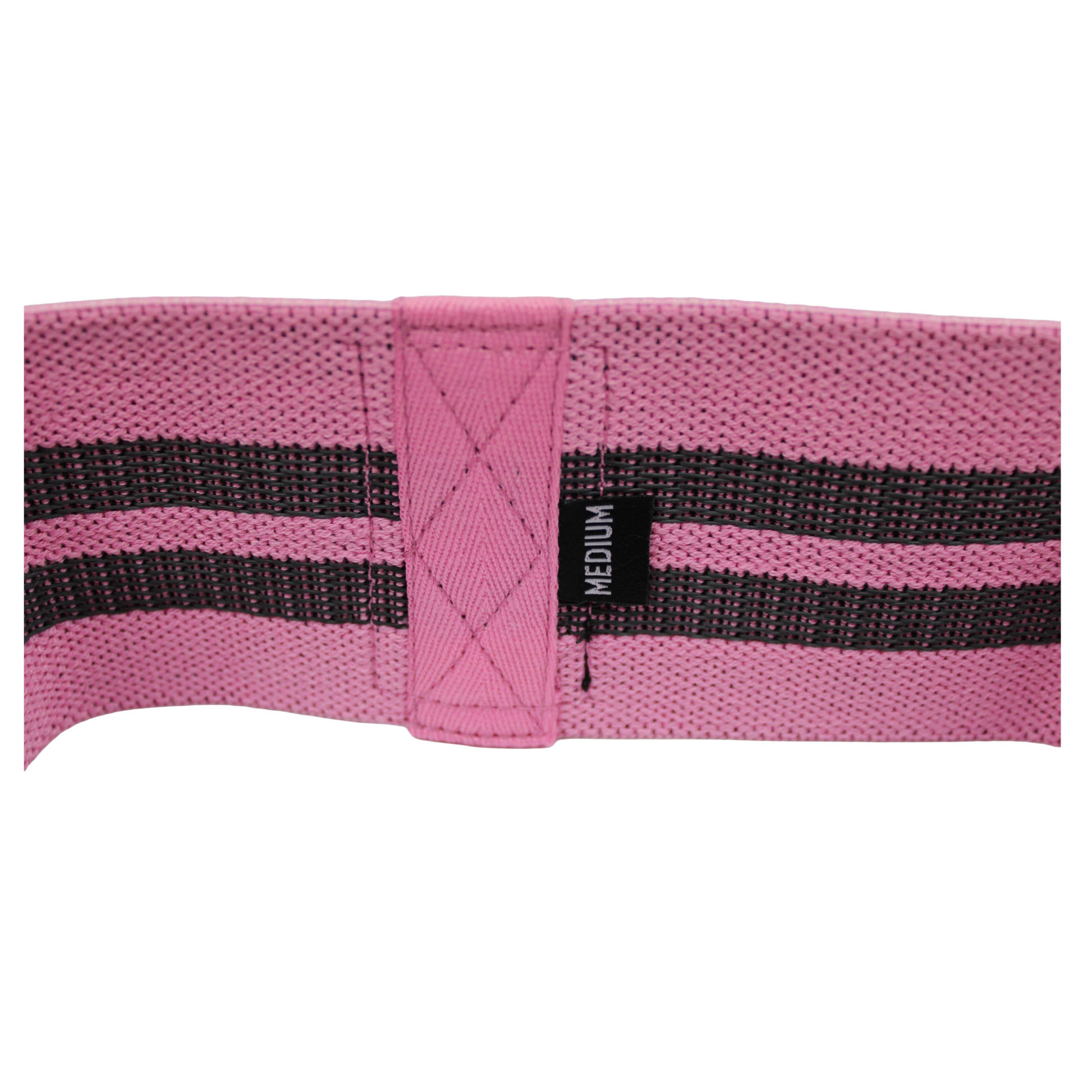 Single medium-strength knitted Wolfram Fitness booty band designed for glute activation and lower-body resistance training.