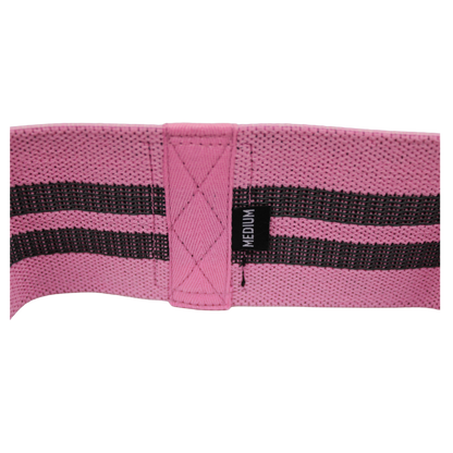 Single medium-strength knitted Wolfram Fitness booty band designed for glute activation and lower-body resistance training.